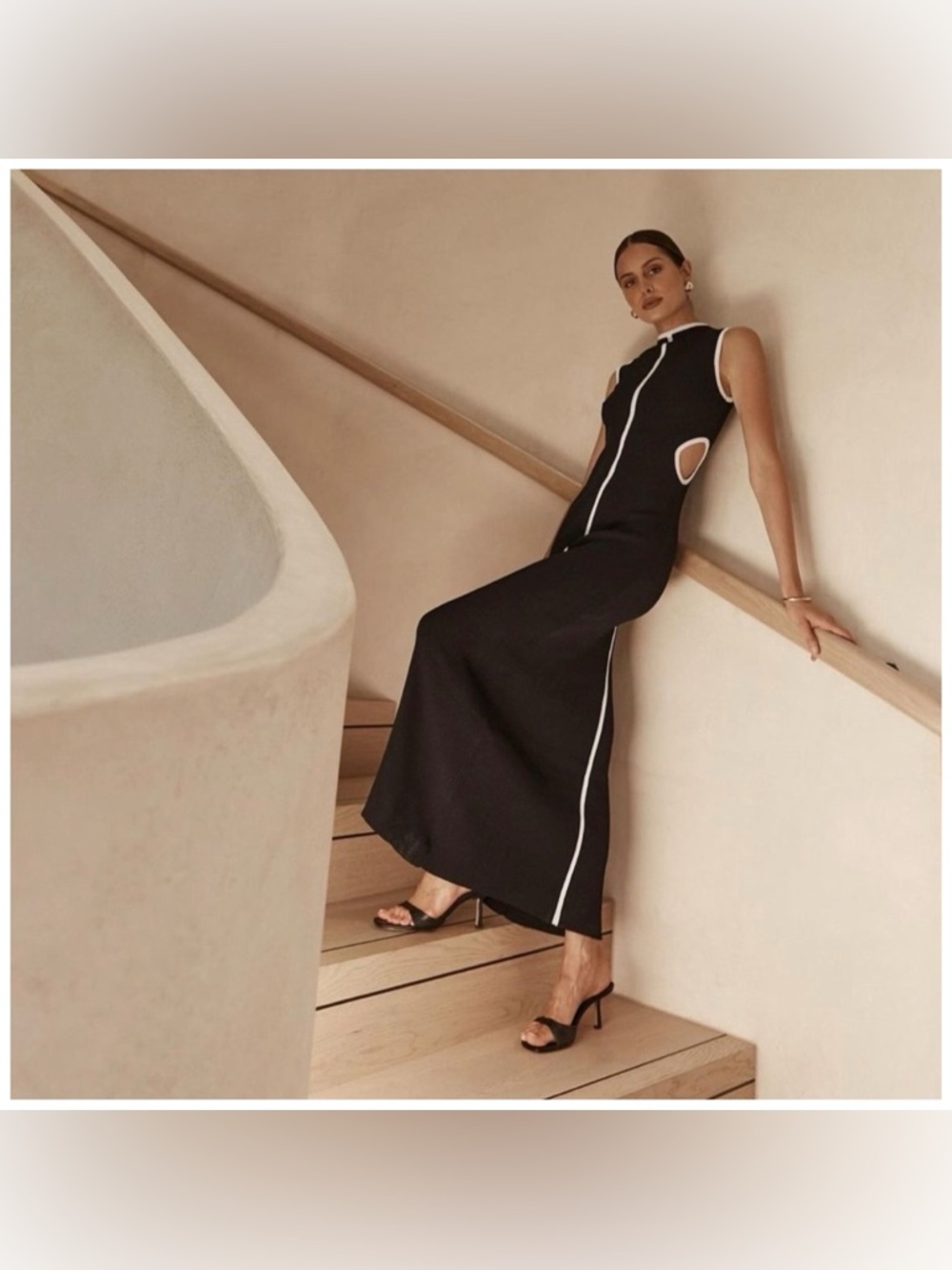 Dissh Binding Maxi Dress